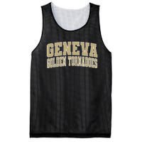 Geneva College Golden Tornadoes Mesh Reversible Basketball Jersey Tank