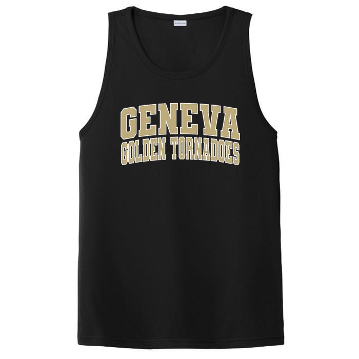 Geneva College Golden Tornadoes PosiCharge Competitor Tank