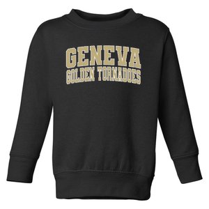 Geneva College Golden Tornadoes Toddler Sweatshirt