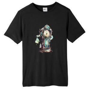 Grandfather Clock Tall Fusion ChromaSoft Performance T-Shirt