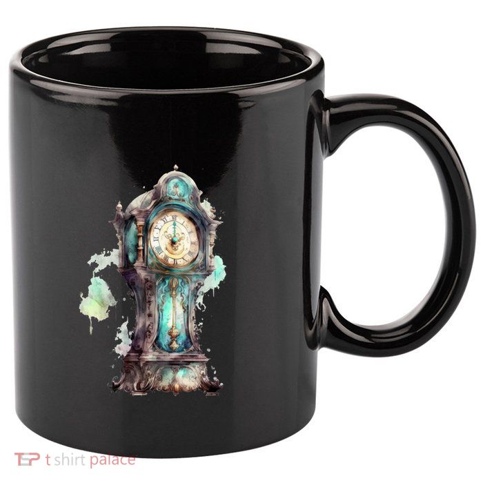 Grandfather Clock 11oz C Handle Ceramic Mug