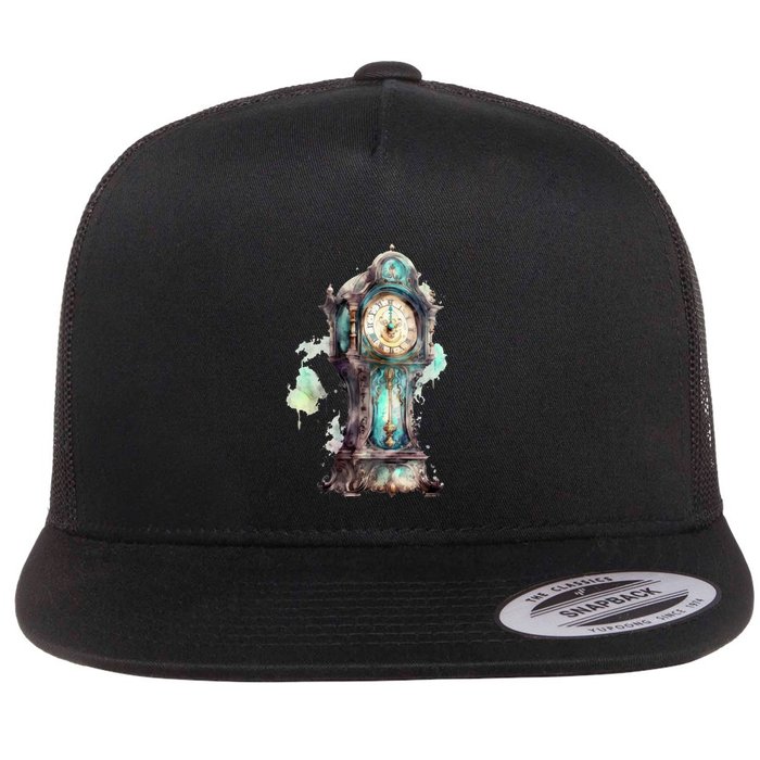 Grandfather Clock Flatbill Hat
