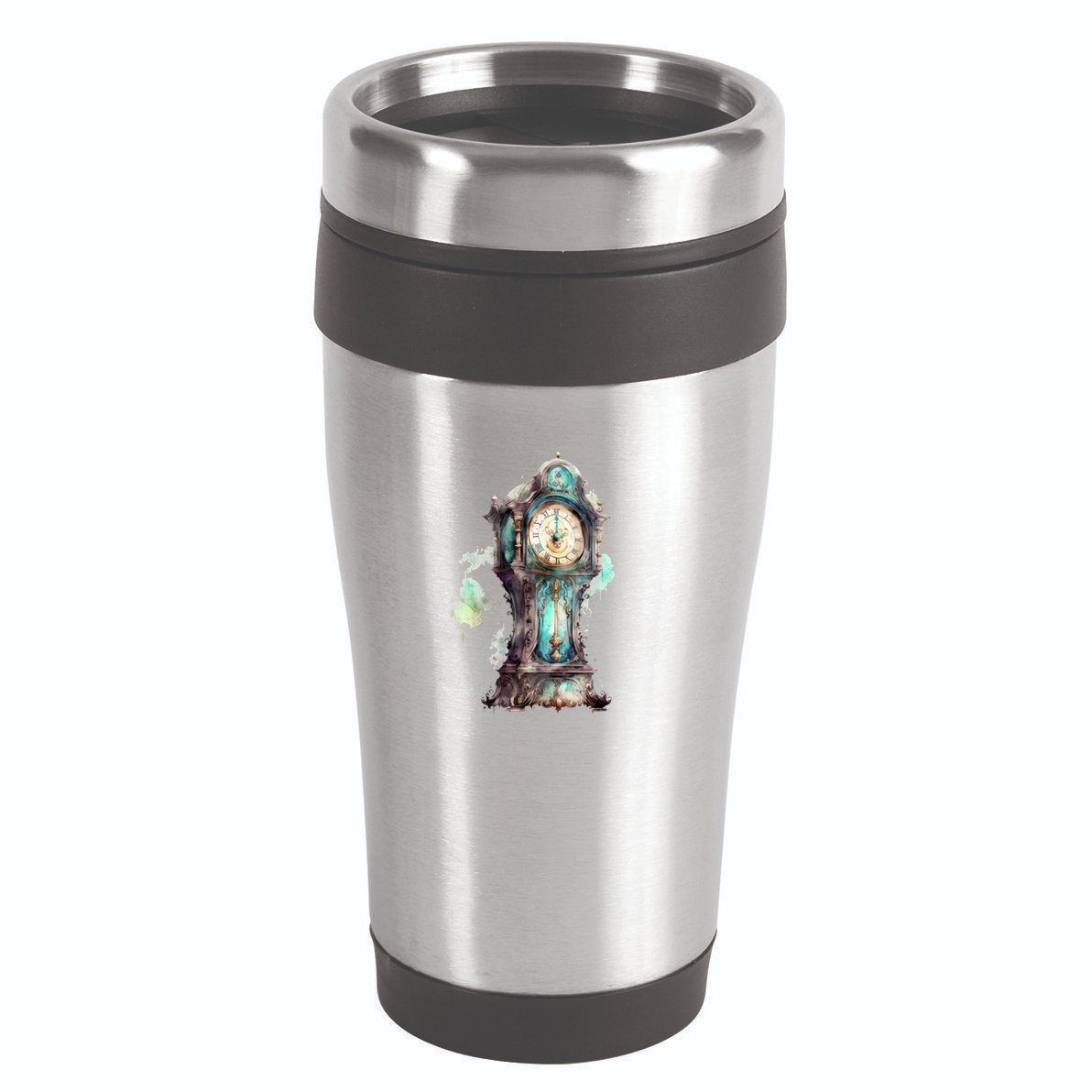 Grandfather Clock 16oz Travel Tumbler