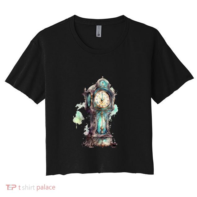 Grandfather Clock Crop Top