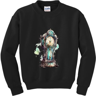 Grandfather Clock Kids Sweatshirt