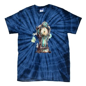 Grandfather Clock Tie-Dye T-Shirt