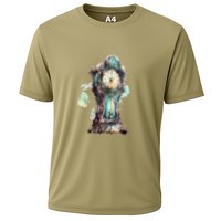 Grandfather Clock Cooling Performance Crew T-Shirt