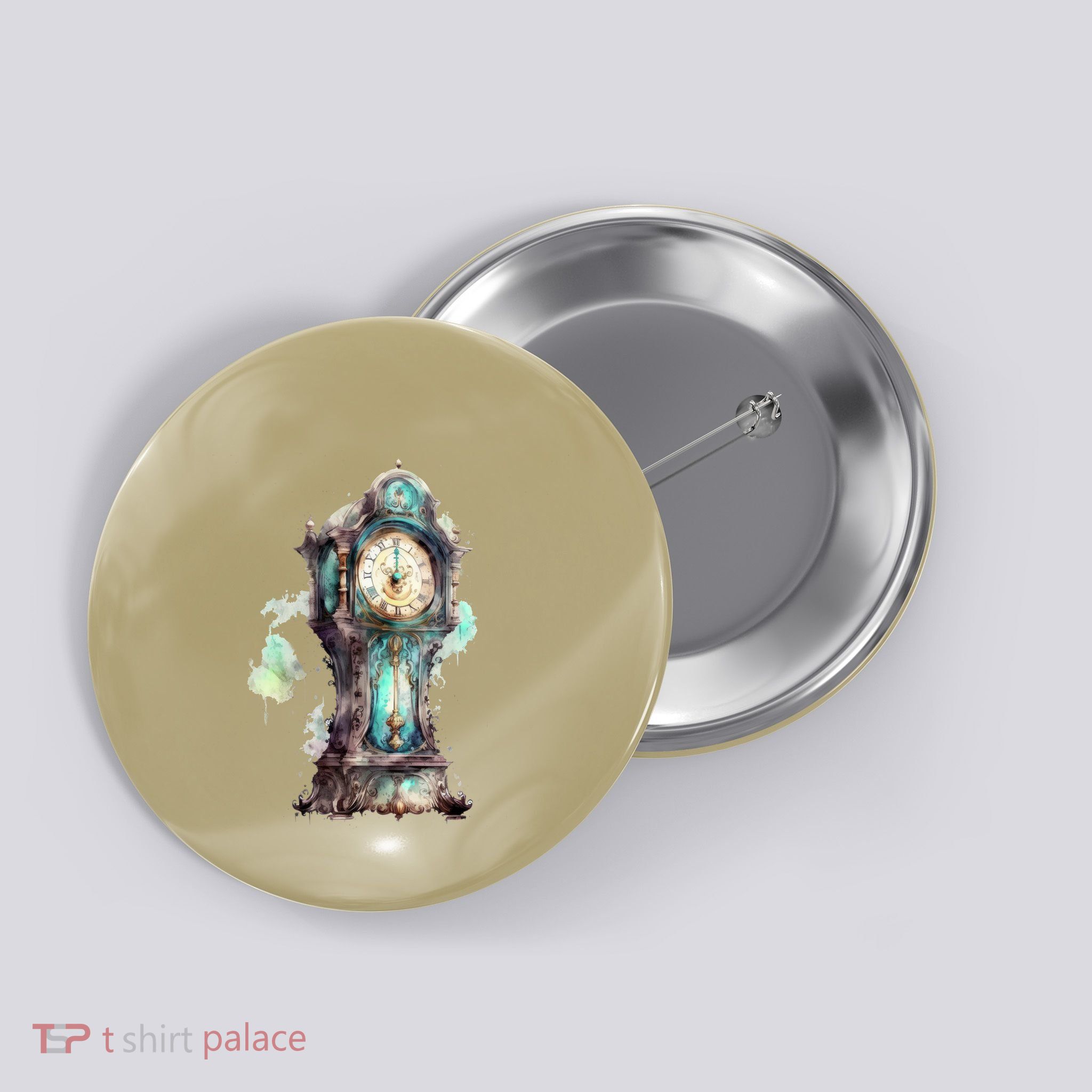Grandfather Clock Button
