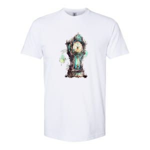 Grandfather Clock Softstyle CVC T-Shirt