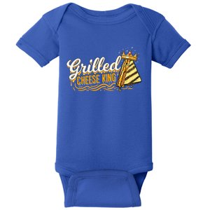 Grilled Cheese Gift For A Grilled Cheese King Gift Baby Bodysuit