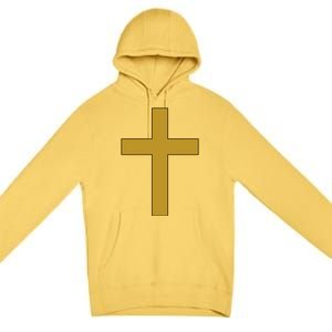 Golden Cross Premium Pullover Hoodie