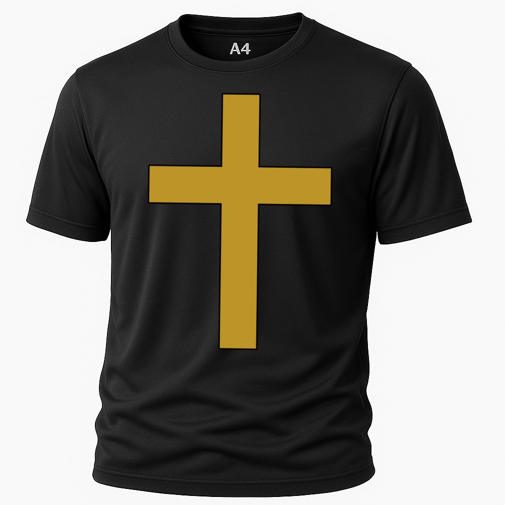 Golden Cross Cooling Performance Crew T-Shirt