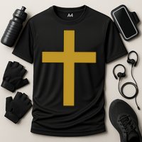 Golden Cross Cooling Performance Crew T-Shirt