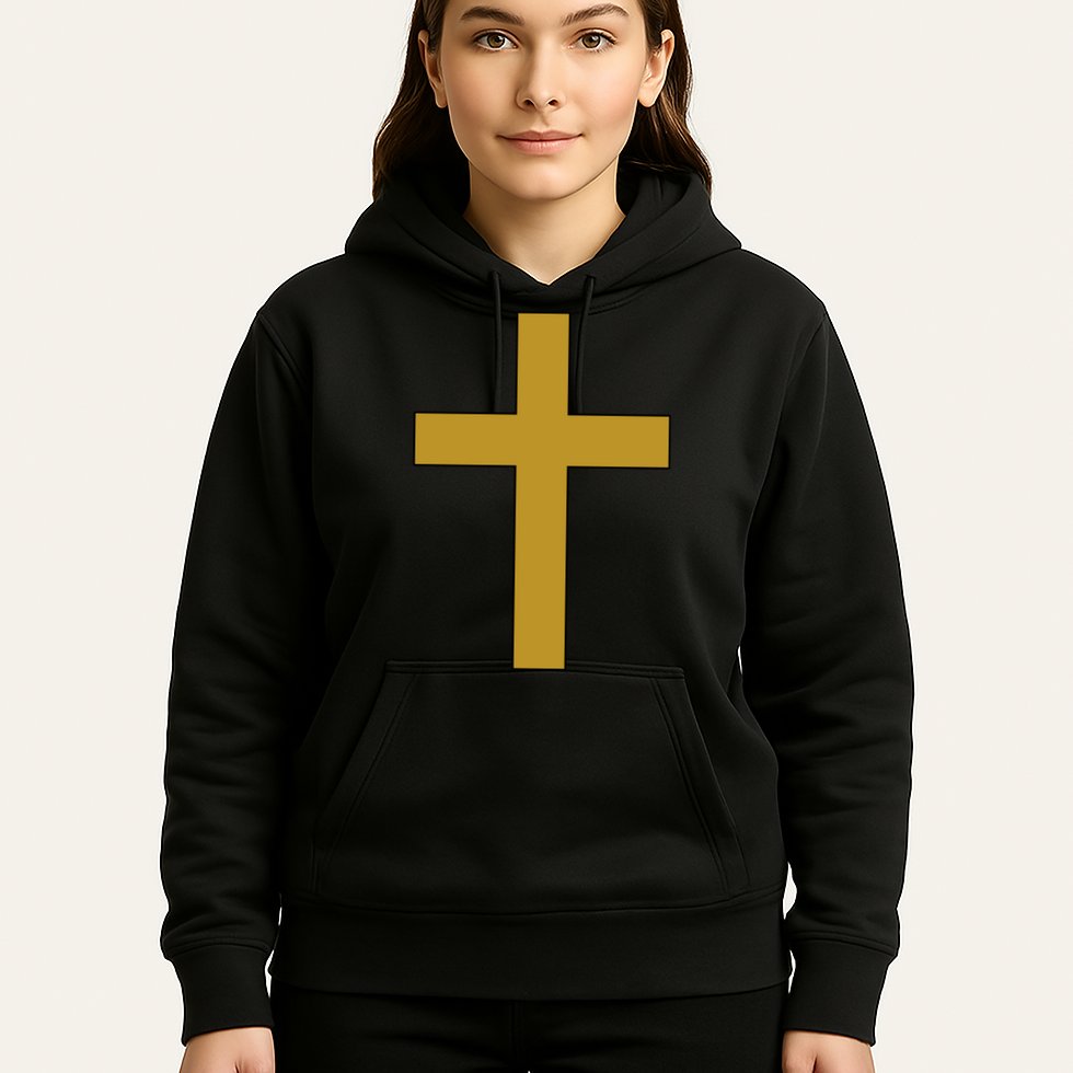 Golden Cross Hoodie