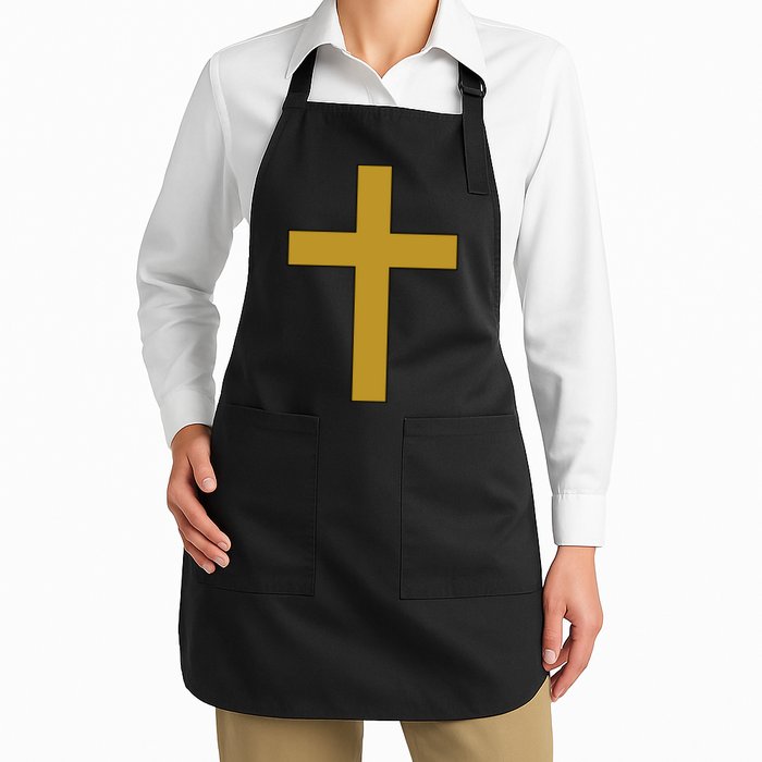 Golden Cross Apron
