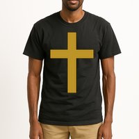 Golden Cross Tall T-Shirt