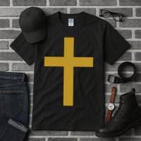 Golden Cross Tall T-Shirt