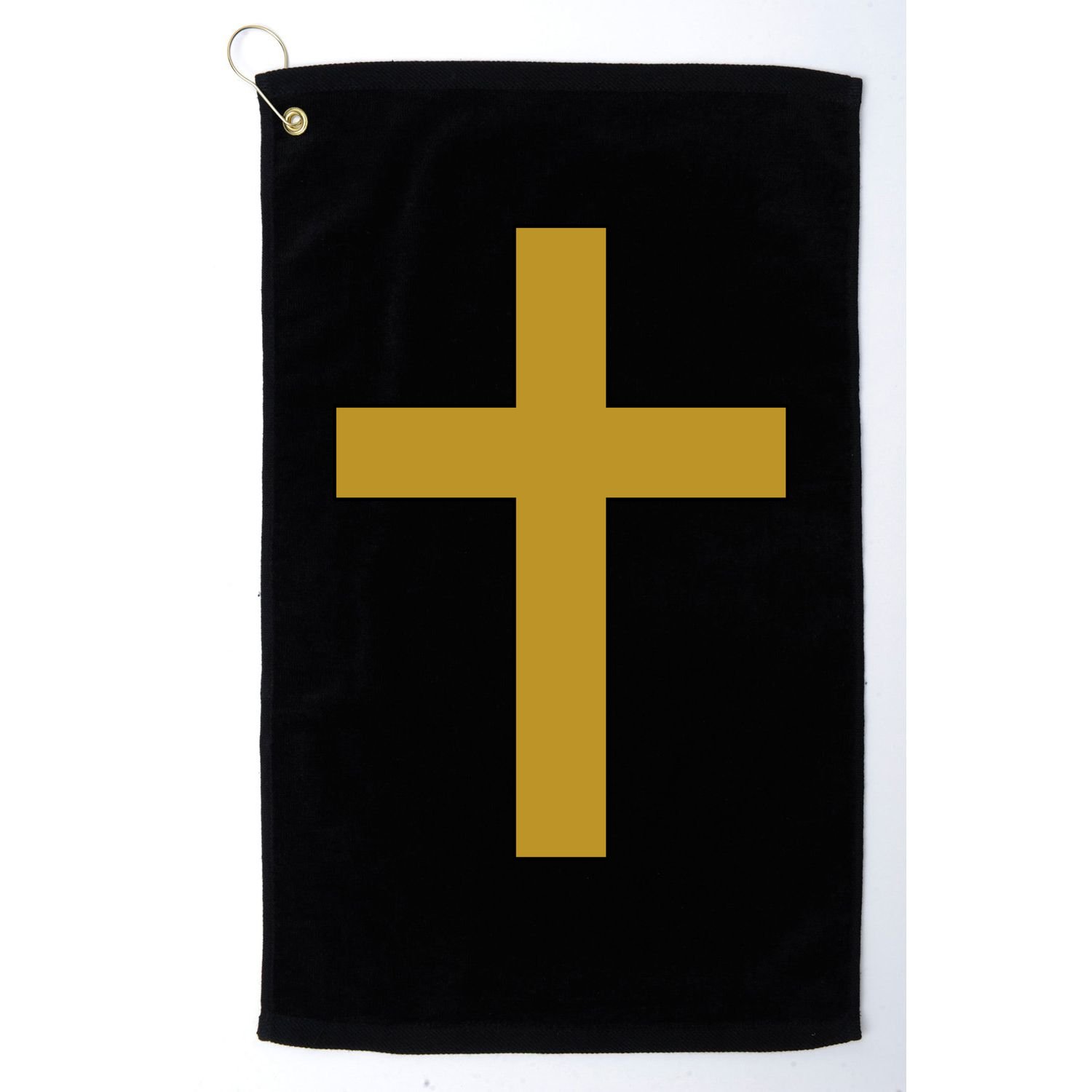 Golden Cross Golf Towel