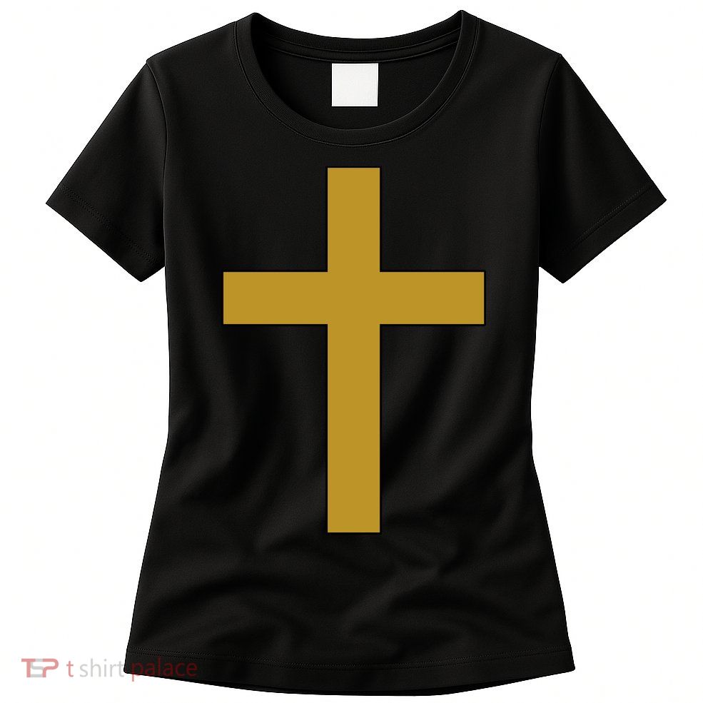 Golden Cross Womens T-Shirt