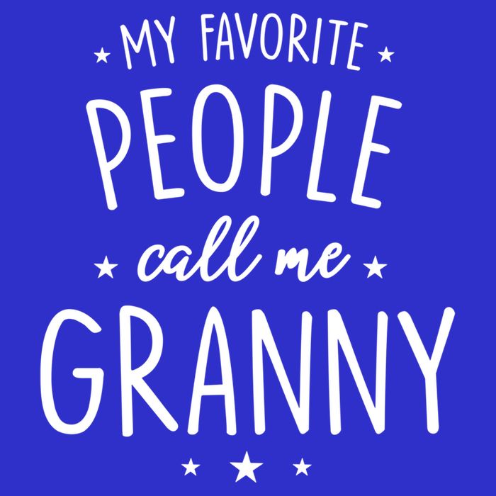 Granny Cute Gift: My Favorite People Call Me Granny Funny Gift Button