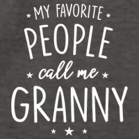 Granny Cute Gift: My Favorite People Call Me Granny Funny Gift Vector Backpack