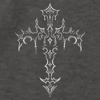 Gothic Cross Grunge Aesthetic Mall Goth Vector Backpack
