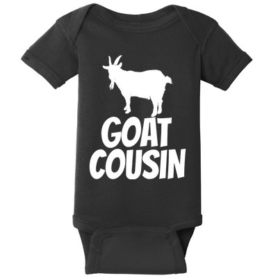 Goat Cousin Goat Gift For Goat Lovers Baby Bodysuit