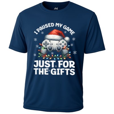 Gamer Christmas Gaming Xmas Video Games B.O.Y.S Christmas Pj Cooling Performance Crew T-Shirt