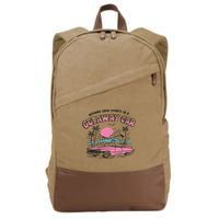 Getaway Car Cotton Canvas Backpack