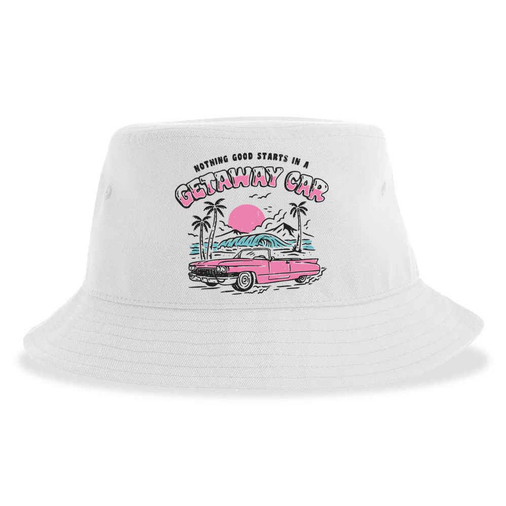 Getaway Car Sustainable Bucket Hat