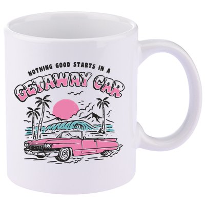 Getaway Car 11oz C Handle Ceramic Mug