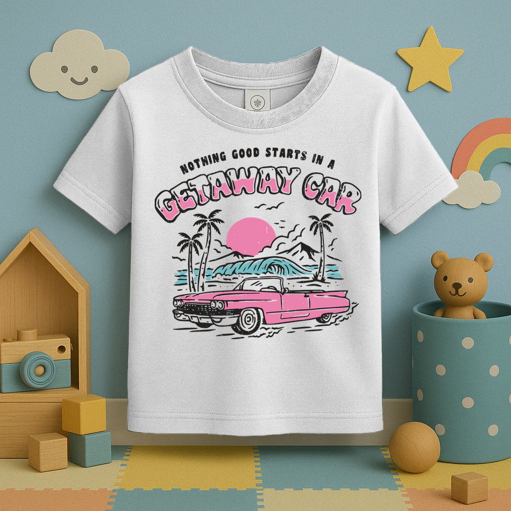 Getaway Car Toddler T-Shirt