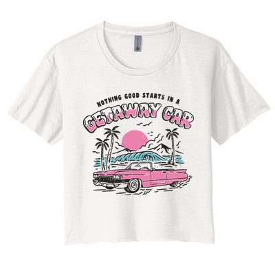 Getaway Car Women's Crop Top Tee