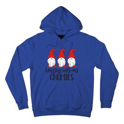 Gnome Christmas Gift Hanging With My Gnomies Cute Gift Hoodie