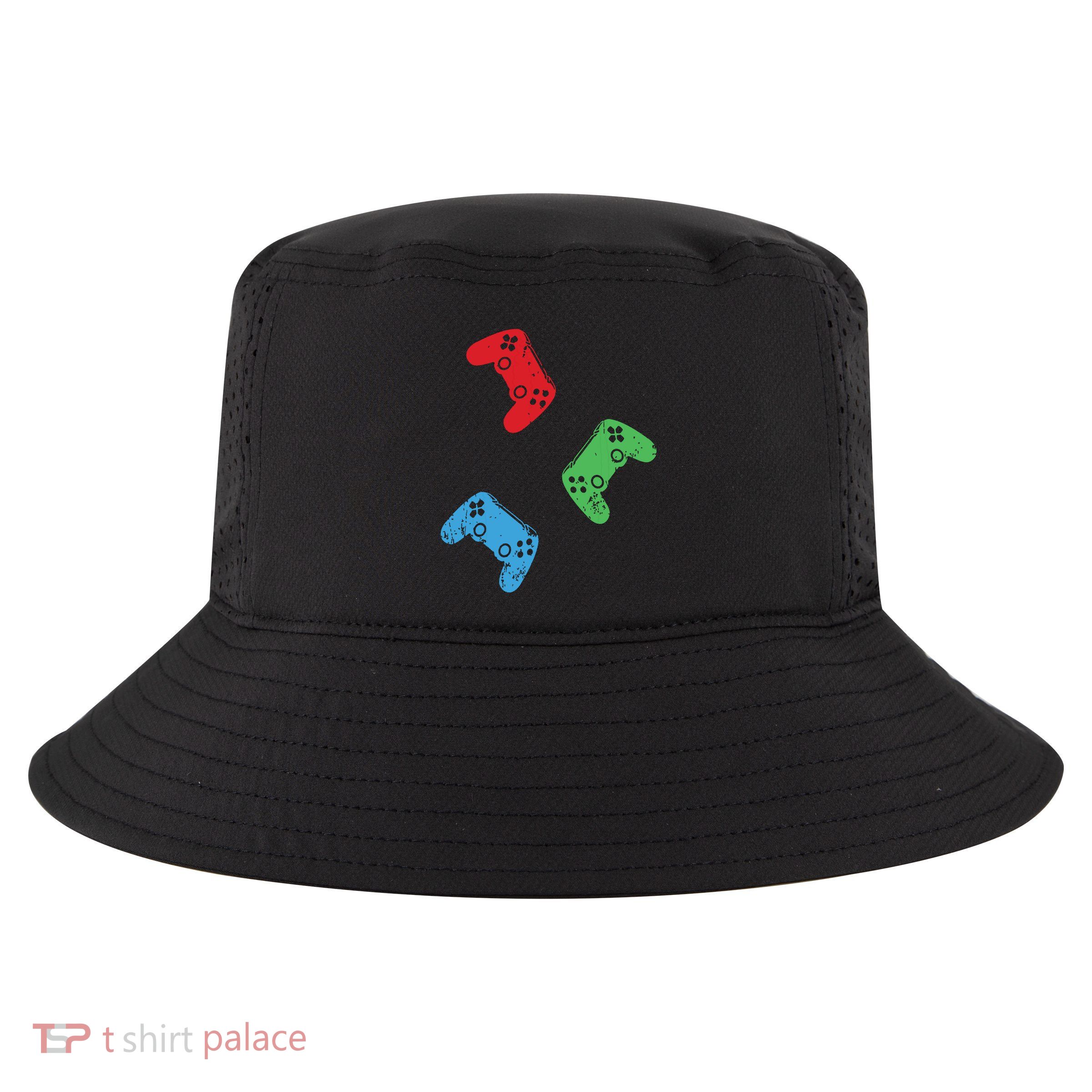 Gaming Controller Gamer Life Video Gamer Teens Cool Comfort Performance Bucket Hat