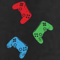 Gaming Controller Gamer Life Video Gamer Teens 7 Panel Mesh Trucker Snapback Hat