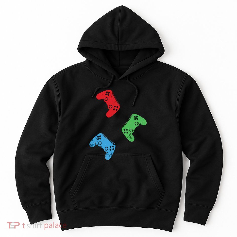 Gaming Controller Gamer Life Video Gamer Teens Hoodie
