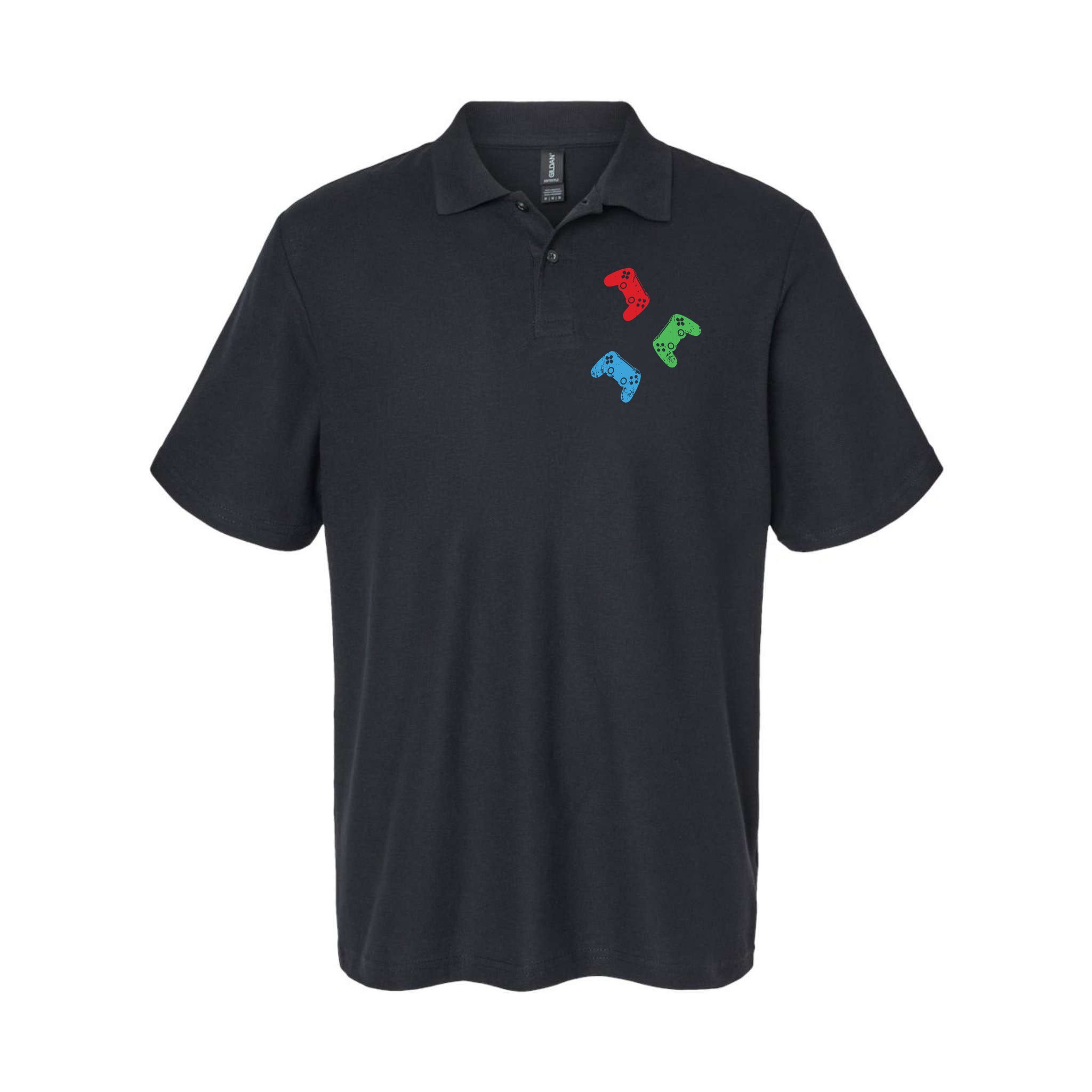 Gaming Controller Gamer Life Video Gamer Teens Polo