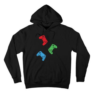 Gaming Controller Gamer Life Video Gamer Teens Tall Hoodie