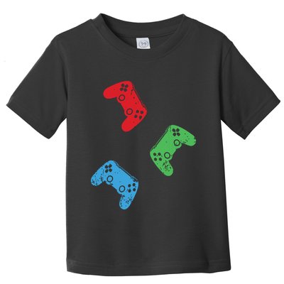 Gaming Controller Gamer Life Video Gamer Teens Toddler T-Shirt