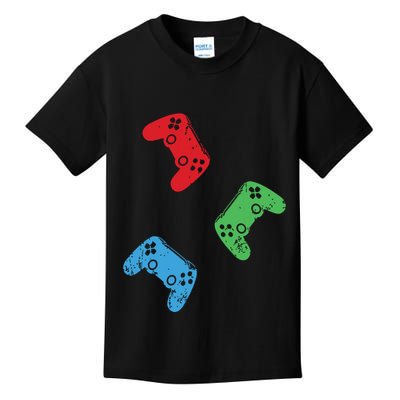 Gaming Controller Gamer Life Video Gamer Teens Kids T-Shirt