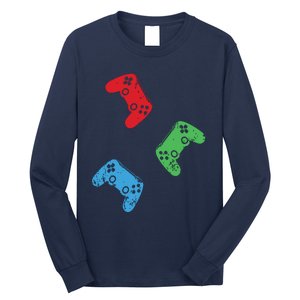 Gaming Controller Gamer Life Video Gamer Teens Long Sleeve Shirt