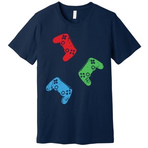 Gaming Controller Gamer Life Video Gamer Teens Premium T-Shirt