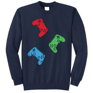 Gaming Controller Gamer Life Video Gamer Teens Tall Sweatshirt