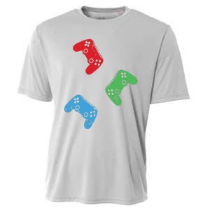 Gaming Controller Gamer Life Video Gamer Teens Cooling Performance Crew T-Shirt