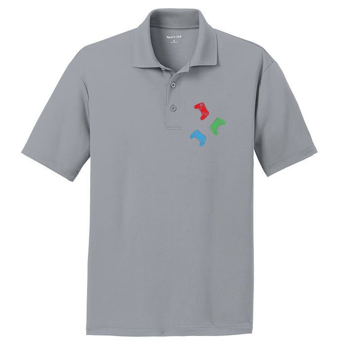 Gaming Controller Gamer Life Video Gamer Teens PosiCharge RacerMesh Polo