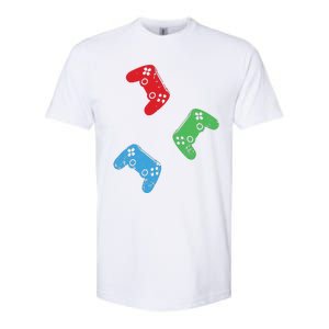 Gaming Controller Gamer Life Video Gamer Teens Softstyle CVC T-Shirt