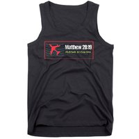 GREAT COMMISSION Tank Top