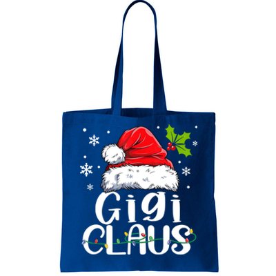 Gigi Claus Gift Christmas Pajama Family Matching Xmas Gift Tote Bag