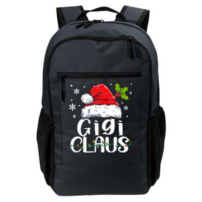 Gigi Claus Gift Christmas Pajama Family Matching Xmas Gift Daily Commute Backpack